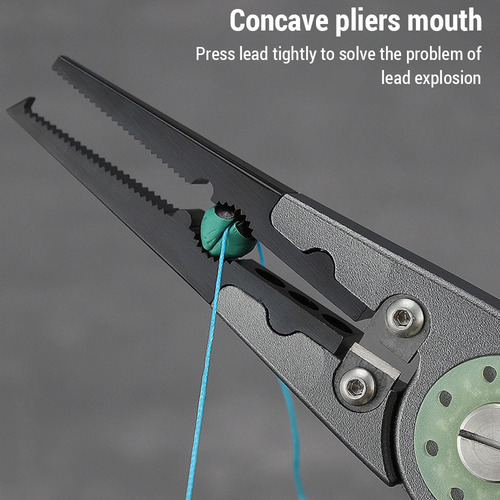 Aluminum Alloy Luminous Outdoor Fishing Pliers
