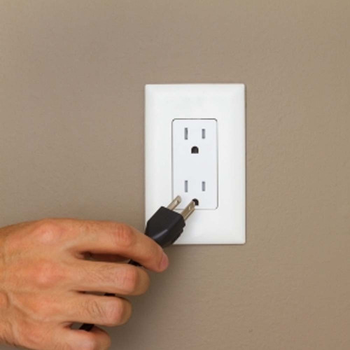 Remato 60 Faceplate Veto Para Toma Corriente Blanco