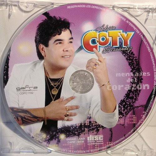 Cd Coty ( Mensajes Del Corazon)