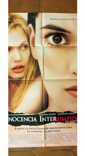 Poster Inocencia Interrumpida Angelina Jolie Original