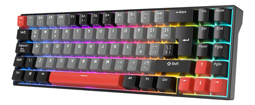 P Teclado Mecânico Sem Fio Rk Royal Kludge Rk71 2.4g