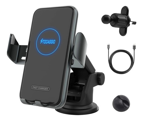 Wireless Car Charger Mount, Stocaggio 15w Qi Fast Charging P