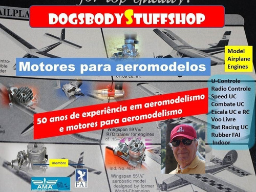 Imagem 8 de 8 de Motor E N Y A 40 T. V. - R / C Modelo 6002 - Ótimo !