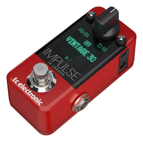 Tc Electronic IMPULSE IR LOADER Pedal Para Guitarra Simulador de gabinete