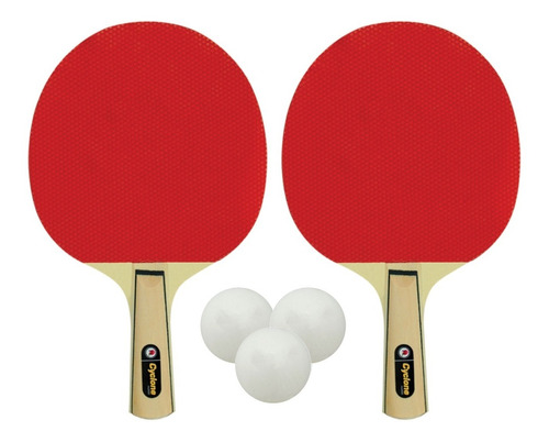 2 Raquetas 3 Pelotas Económicas Ping Pong Tenis De Mesa