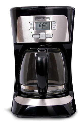 Black+decker Cafetera Programable Para 12 Tazas Color Negro