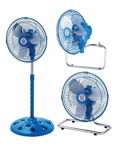 Ventilador 10 Pulgadas 3 En 1 Pie Suzika Aspas Metálicas