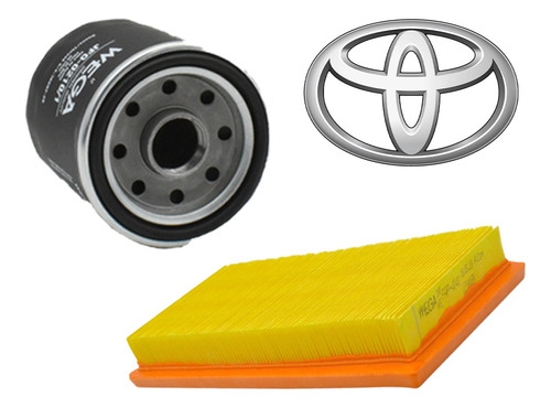 Kit Filtros Aire Y Aceite Toyota Yaris 1.5 2018 En Adelante