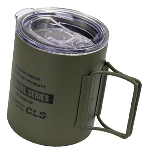 Taza De Camping, Taza De Camping Con Aislamiento Al Vacío,