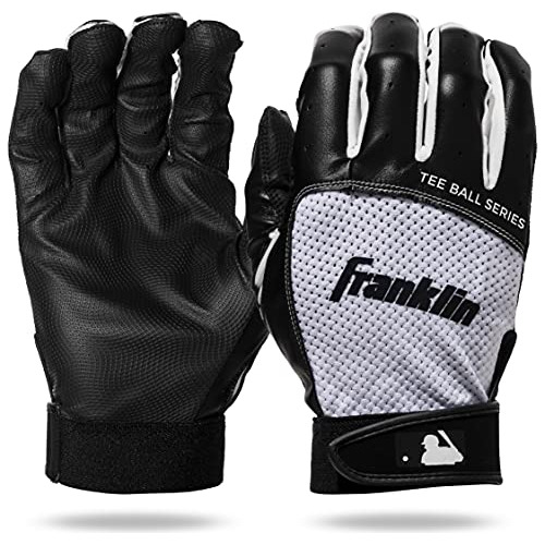 Franklin Sports Youth Teeball Batting Gloves - Youth Flex -