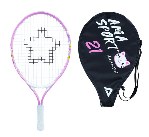 Raqueta De Tenis Para Niños Pequeños Starter Kit 21 Rosa Par