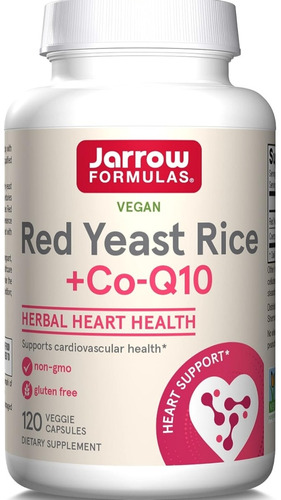 Jarrow Formulas Red Yeast Rice 120 Capsulas