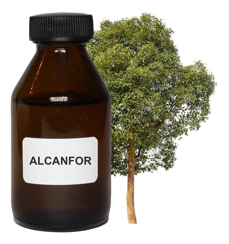 Aceite Esencial Alcanfor Natural Frasco 100ml.