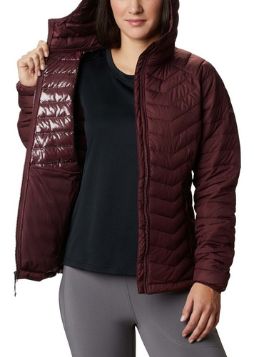 Campera De Mujer Columbia Powder Lite Hooded Jacket P°