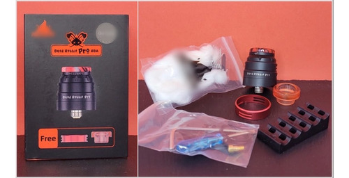 Atomizador De Acero Inox Dead Rabbir Pro Rda Sellado Escoger (Usado)