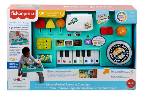 Fisher Price Mesa Musical Aprende Conmigo Hrb62