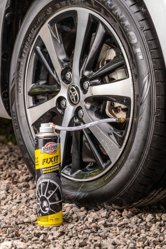 Imagen 3 de 6 de Infla Y Repara Neumaticos Auto Speedway Aerosol X300gr X6un