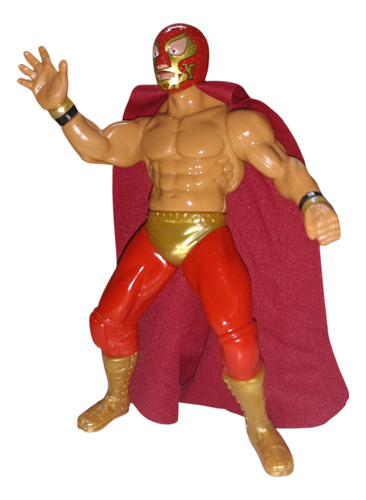Muñeco De Lucha Libre Mexicana - Canek - Accesorio Incluido