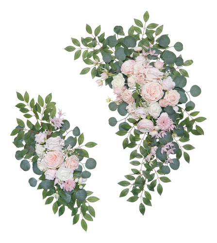 2 Uds Boda Arco Flor Puerta Corona Mesa Vacaciones