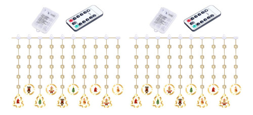 2x Guirnaldas De Luces Led Decorativas Para Dormitorio De