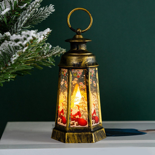A Mini Linterna De Navidad, Lámpara De Mesa, Adorno, Lámpara