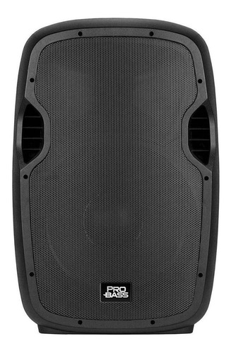 Parlante Pro Bass Power Stage 215 portátil con bluetooth negra 110V/220V 