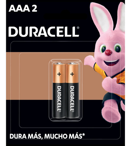 Pilas Alcalinas Duracell Aaa 1.5v 2 Unidades / Angelstock