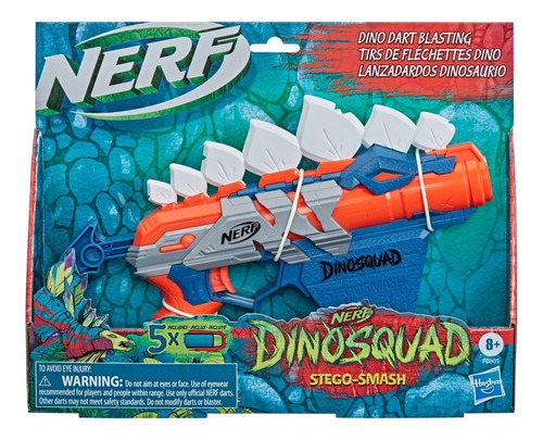 Lanzador Nerf Dinosquad Stego-smash