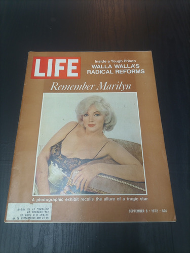 Marilyn Monroe Revista Life Magazine 1972