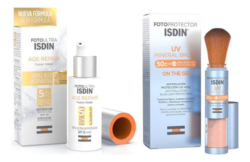 Pack Isdin Age Repair 50 Ml + Mineral Brush 2 Gr