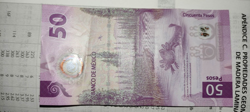 Billete De 50 Pesos Ajolote Serie Ag Con Error De Impresión
