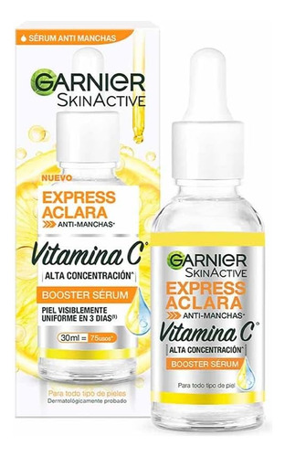 Serum Antimanchas Garnier Vitamina C Express Aclara 30 Ml
