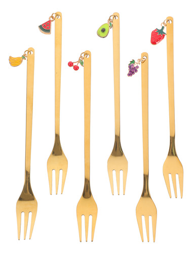 Colgante Little Forks Scoops De Acero Inoxidable Con Forma D