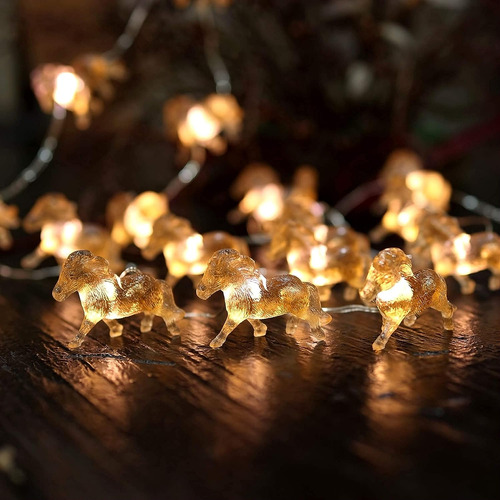 Luces De Cuerda De Pony De Hadas De Luces Decorativas Únicas