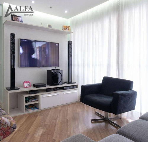 Imagem 5 de 26 de ** Edifício Accanto - Lindo Apartamento C/ Varanda Gourmet ** - Ap1890
