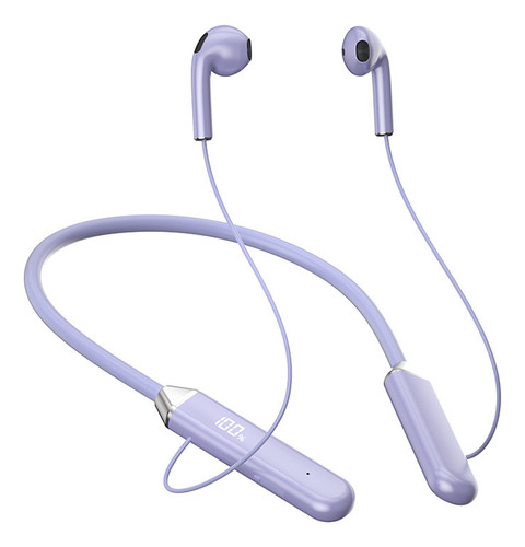 Cómodos Audífonos Led Bluetooth Con Cuello Colgante