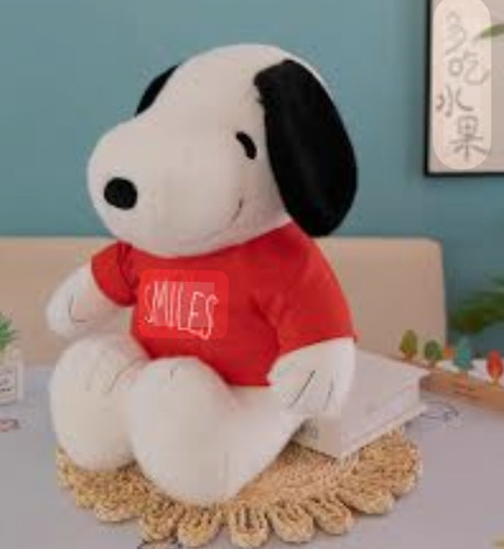 Hermoso Snoopy 30cm Calidad Premium Perrito Sentado Snoopy 30cm