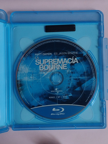The Bourne Trilogy Blu-ray Disc Matt Damon (Usado)