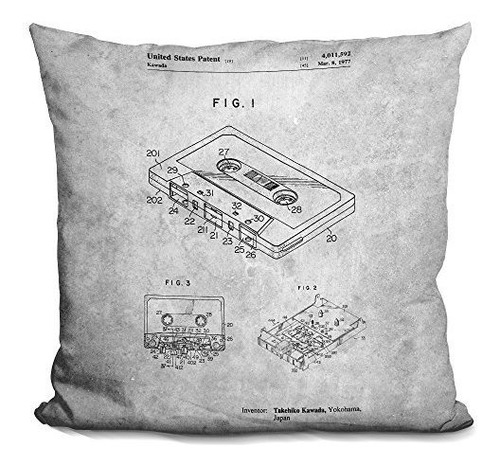 Almohadas Para Tina De Ba Lilipi Cassette Blueprint Decorati