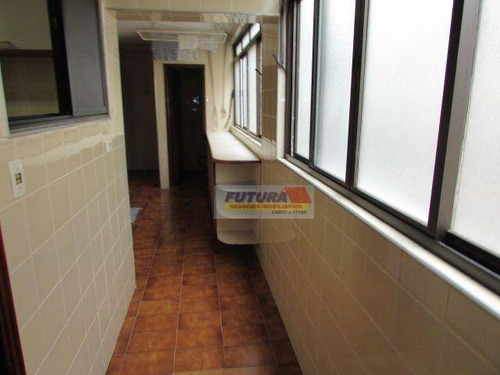 Imagem 27 de 30 de Apartamento Com 3 Dormitórios À Venda, 141 M² Por R$ 530.000,00 - Ponta Da Praia - Santos/sp - Ap2490