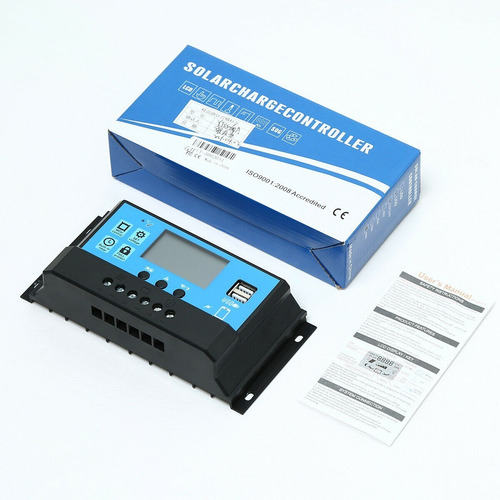 Imagen 7 de 10 de Bomba Agua Sumergible 12v Dc, Panel Solar 100w Y Controlador