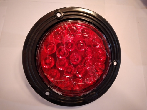 Faros Stop 4puLG 21 Led 12v Camion/cavas/plataformas X Par