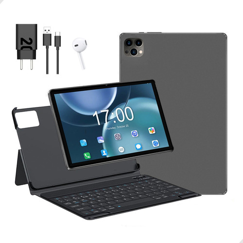 Tablet Com Teclado + Capa E Fone 3gb Ram 64 5g Slot De Chip