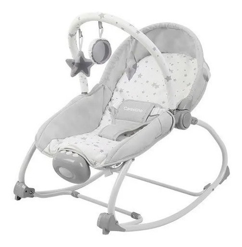 Carestino Columpio Rocker RK001-VC silla mecedora para bebé gris