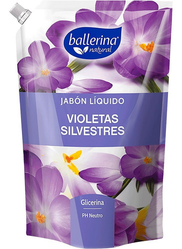 Jabon Ballerina Doypack De 750 Ml Variedades