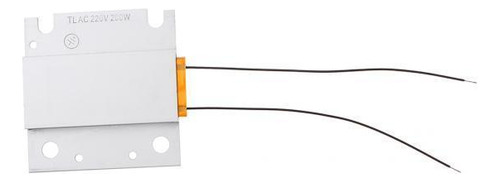 2 Ptc Calefactor Calentador Termostato Licencia Led Lámpara