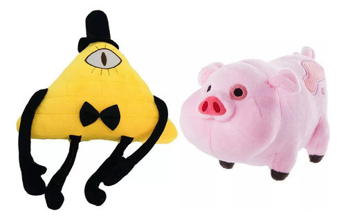 2024 Gravity Falls Peluche Bill Cipher Y Bobble Doll Regalo