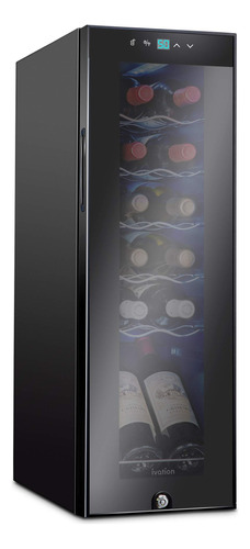 Ivation Refrigerador De Vino Con Compresor De 12 Botellas Co