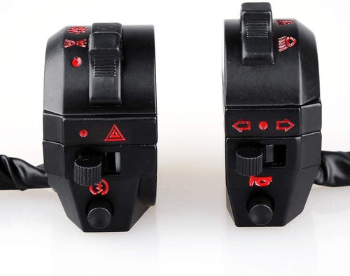Mandos Switch Comandos Moto Cuatri 22mm 7/8  Ideal Proyecto 