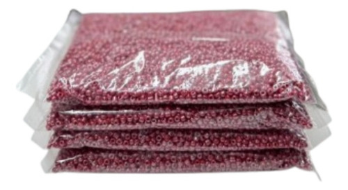Medio Kilo Mostacillas Por Mayor Para Pulseras 2mm Bordo Perlado